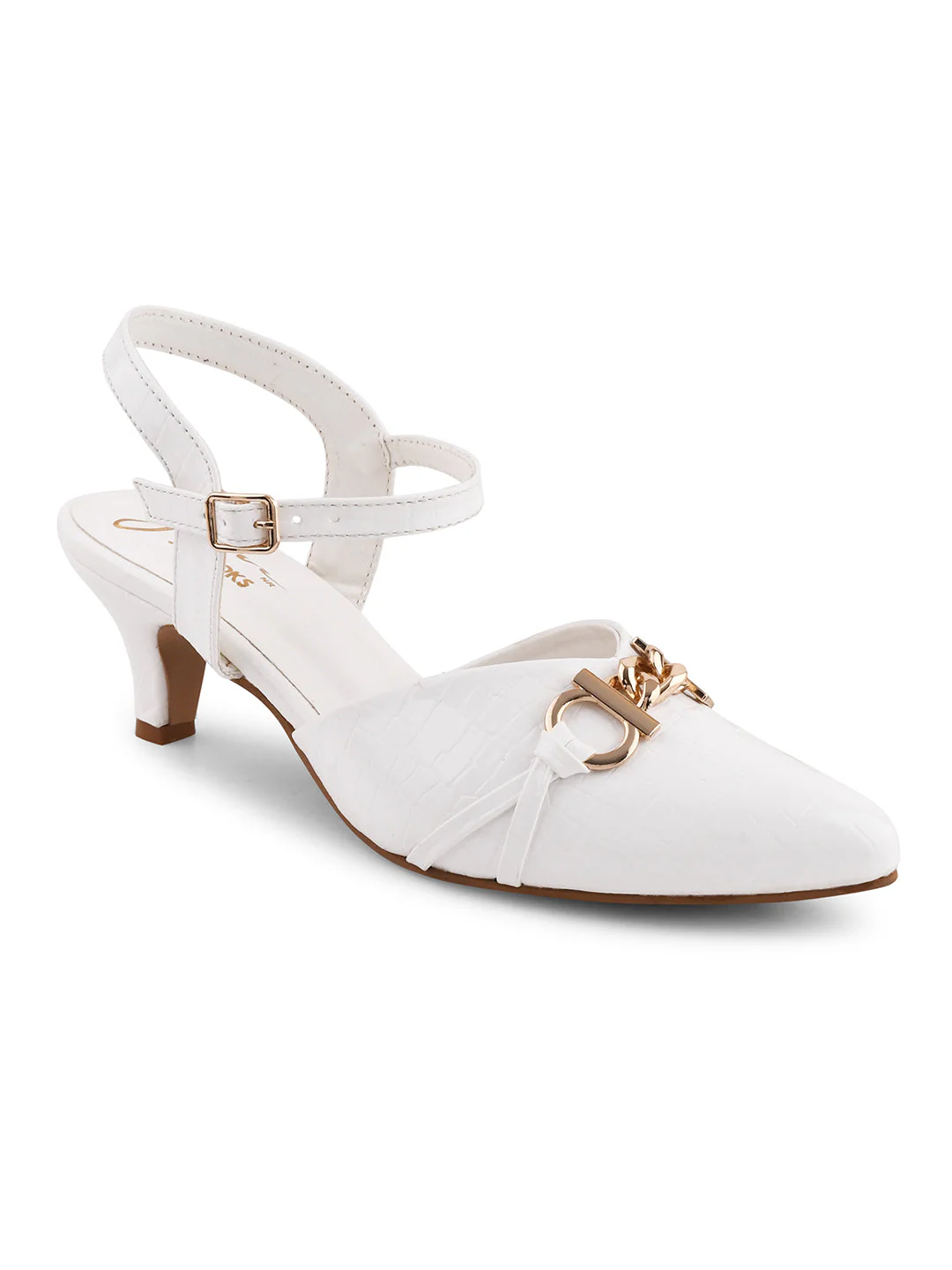 Ankle Strap Bellie Heels With Bows - Image 18