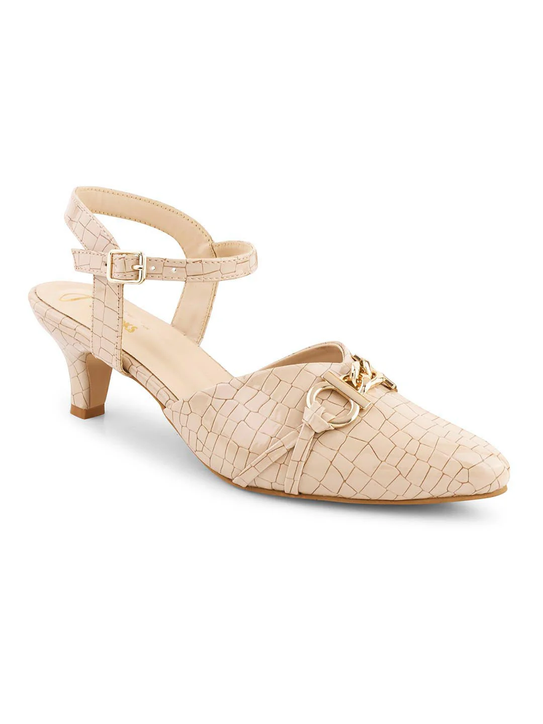 Ankle Strap Bellie Heels With Bows - Image 7