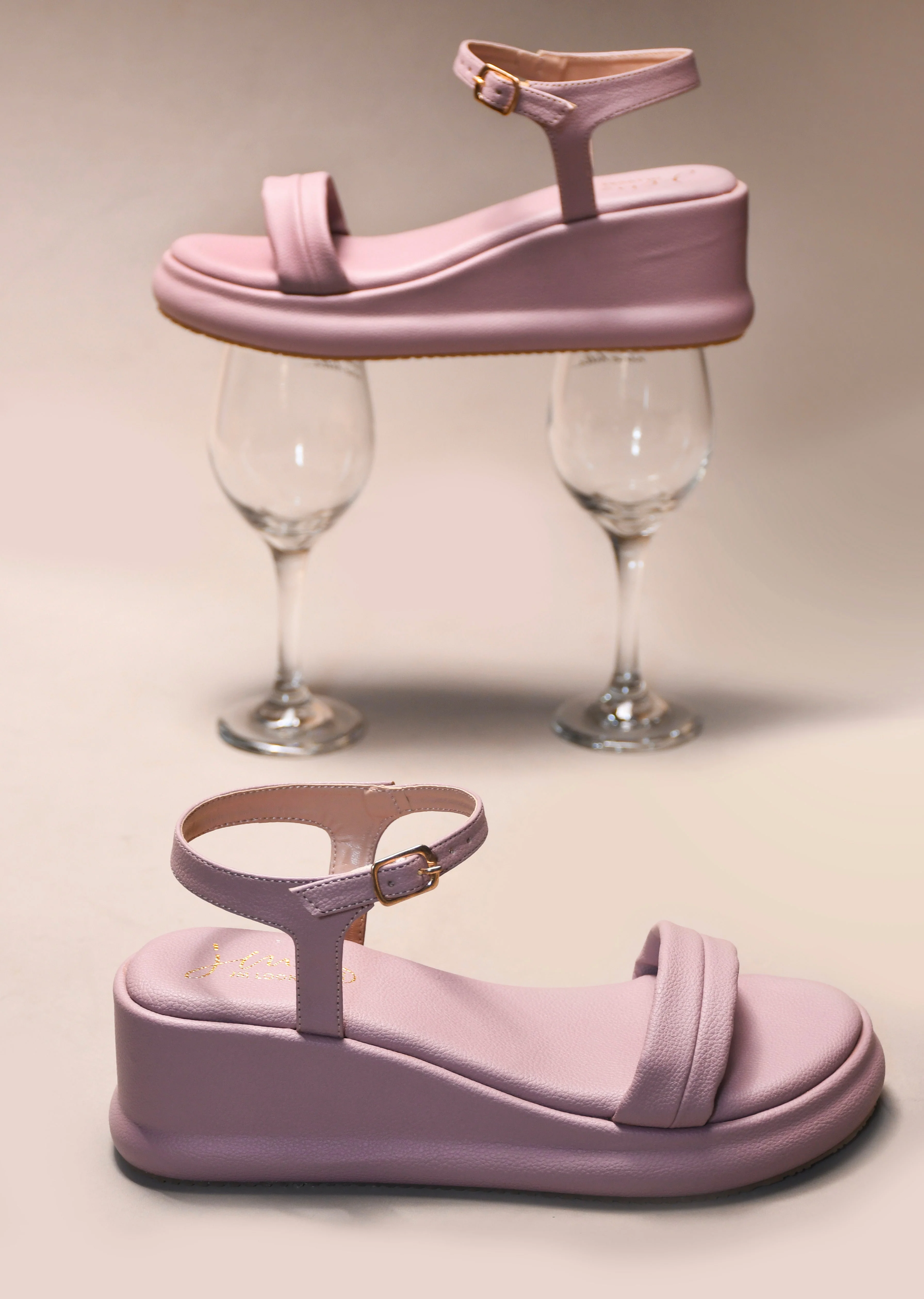 JM Looks Platform Wedge Sandals - Image 13