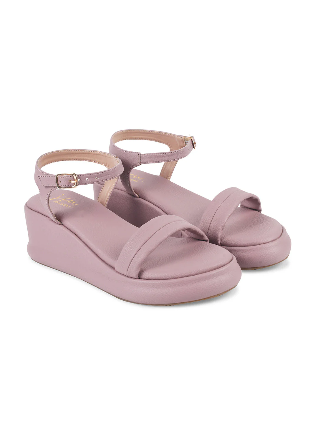JM Looks Platform Wedge Sandals - Image 17