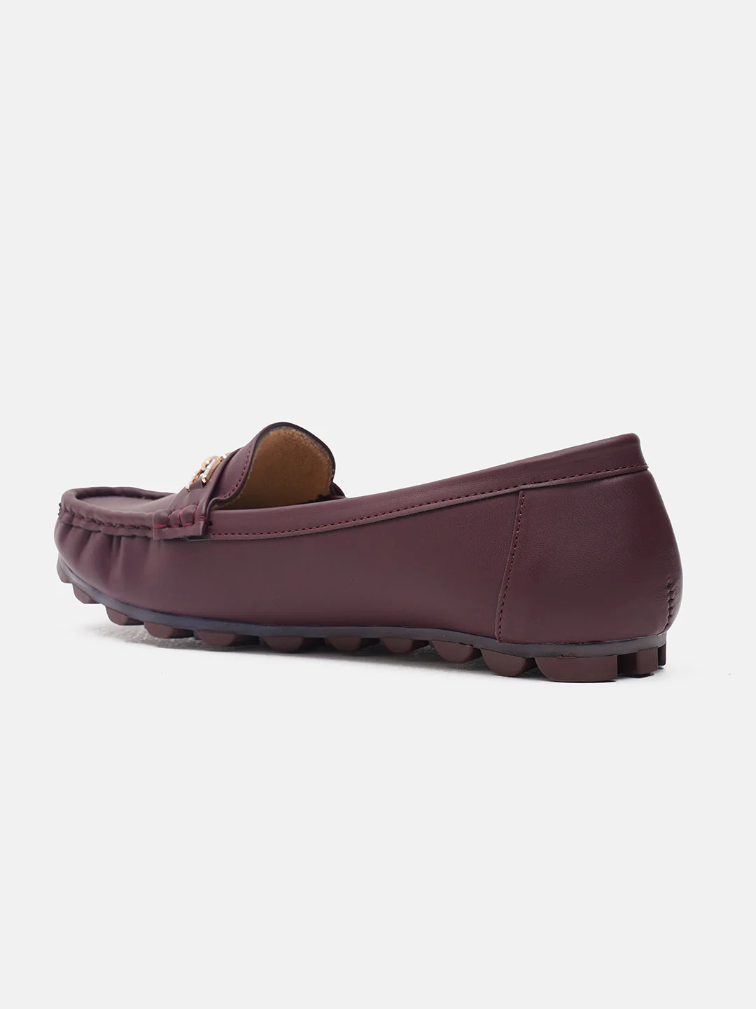 JM Looks Metal Bit Detail Driving Loafers - Image 12