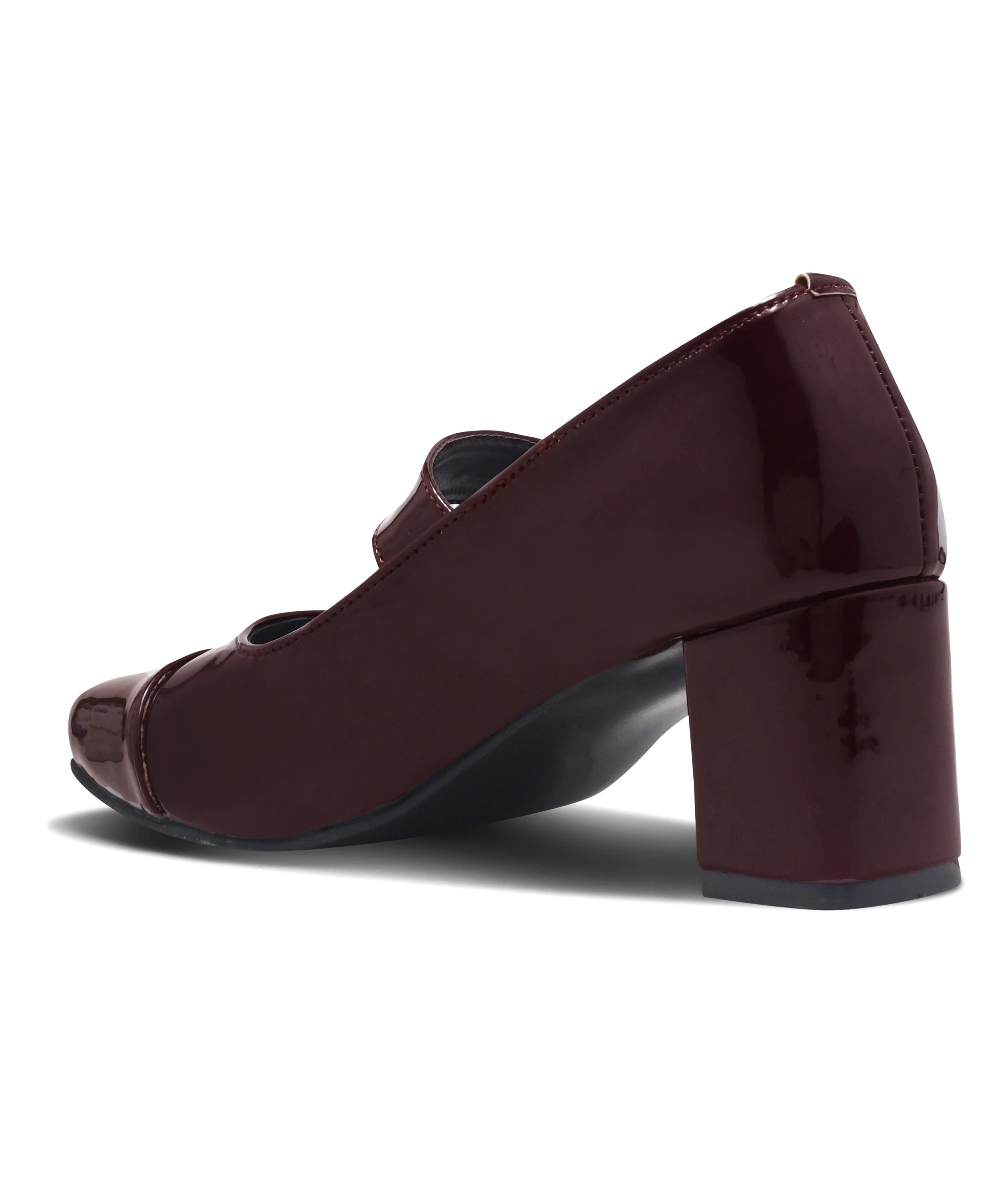 Block Heel Mary Jane Pumps - Image 12