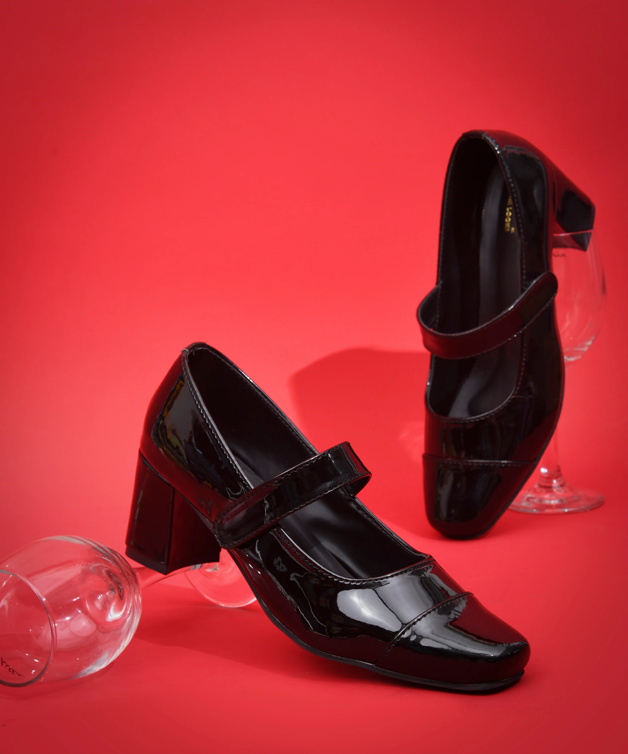 Block Heel Mary Jane Pumps - Image 3