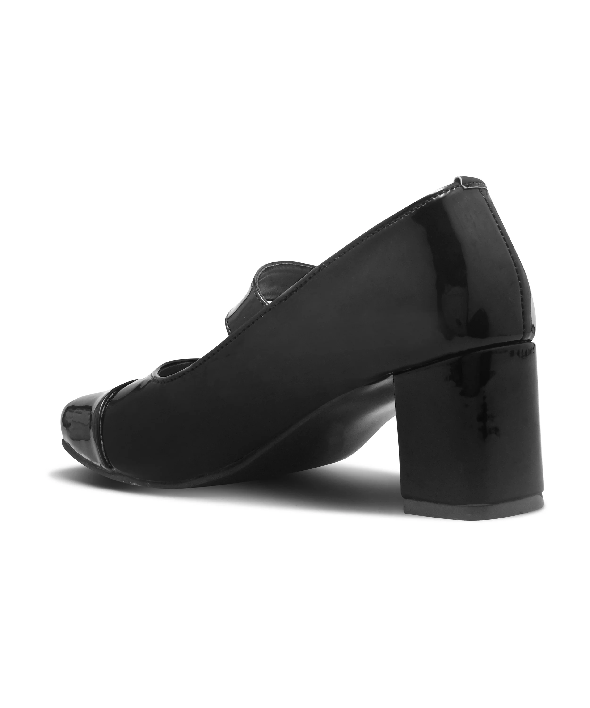 Block Heel Mary Jane Pumps - Image 6