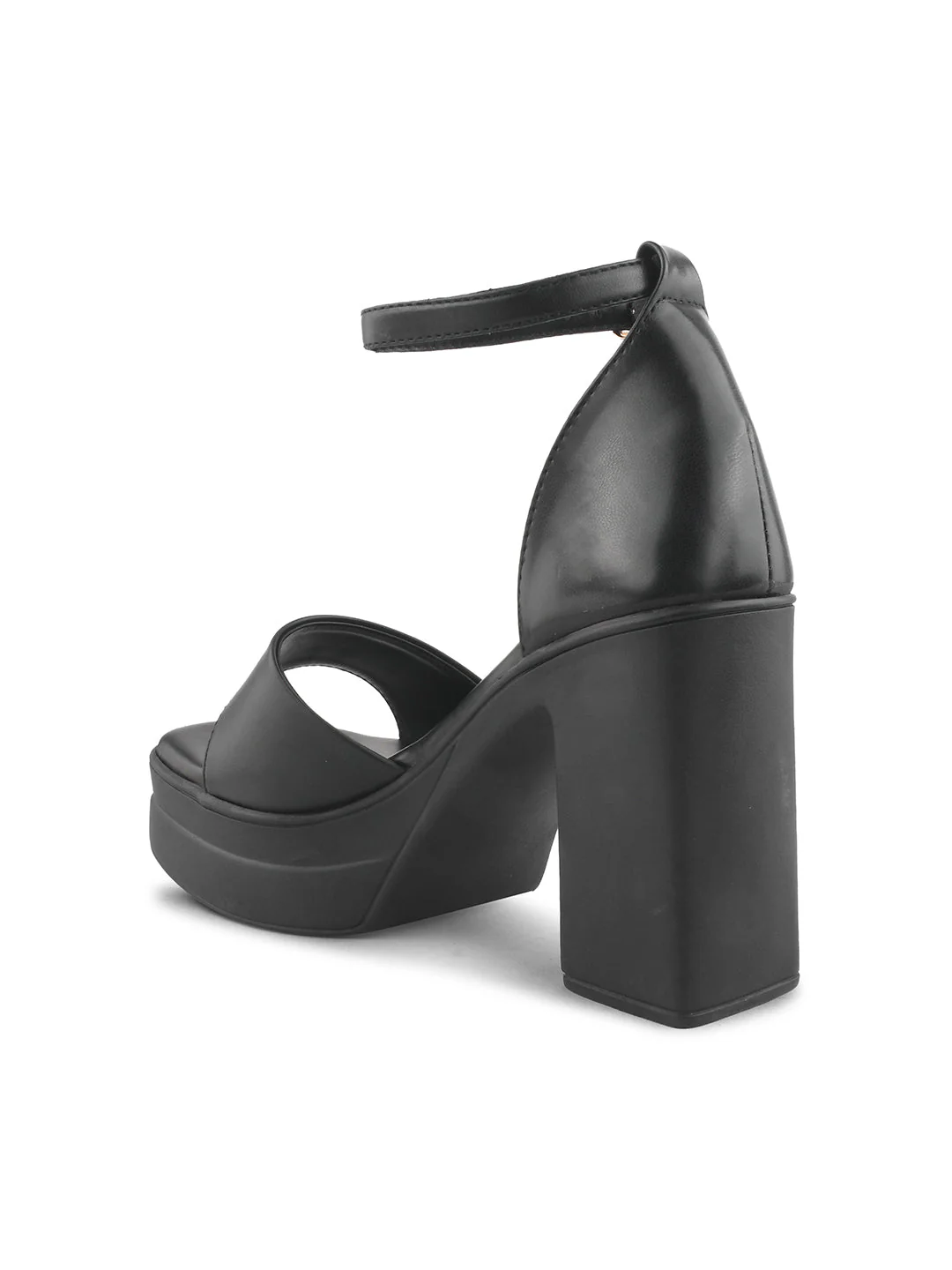 JM Looks Women's Platform Ankle Strap Block Heels - Image 12