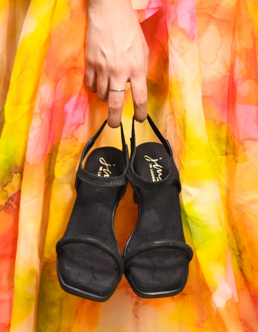 Jm Looks Block Heel Ankle Strap Sandals - Image 2
