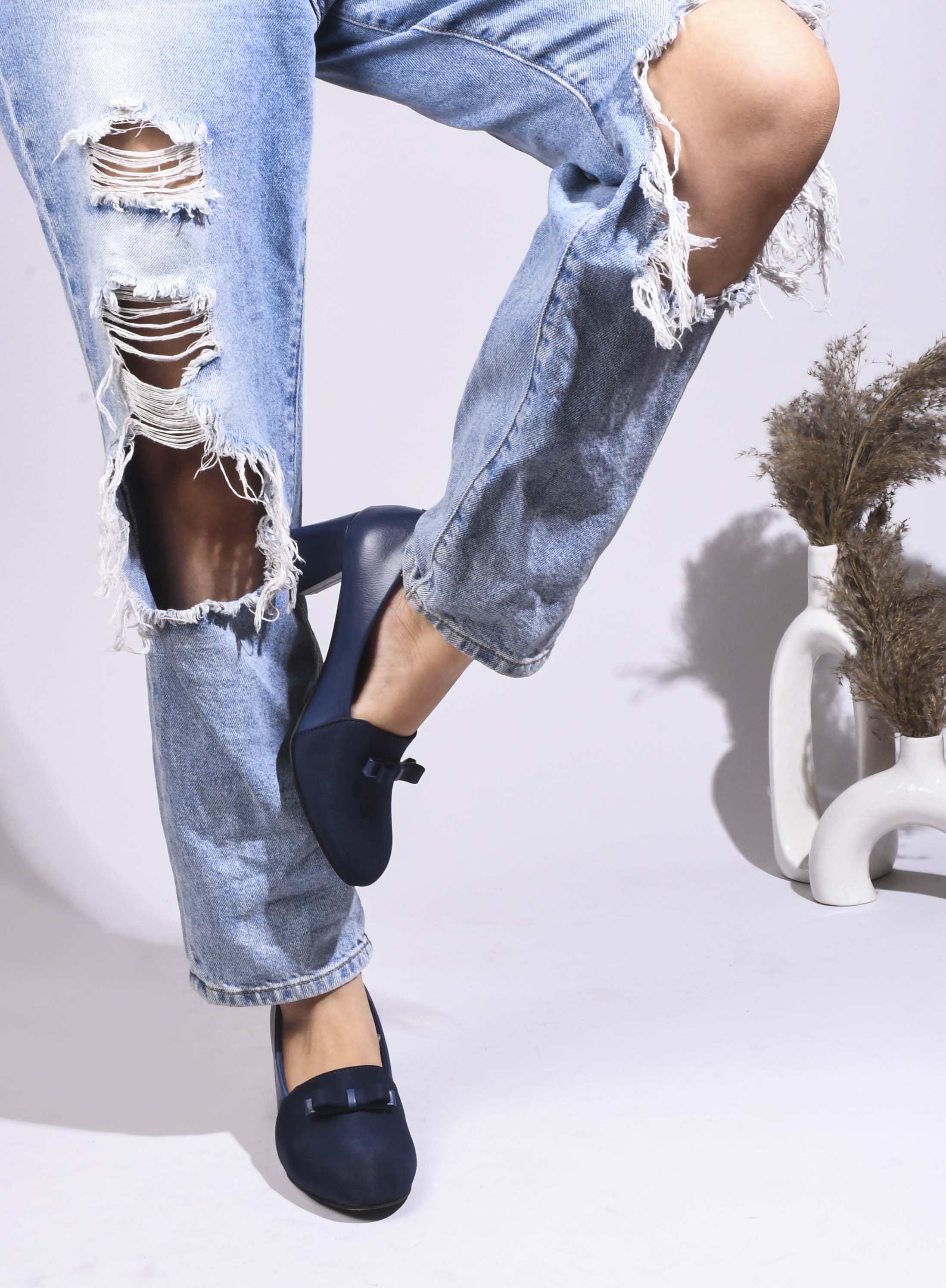 Jm Looks Elegant Block Heel Pumps for Women & Girls - Image 15