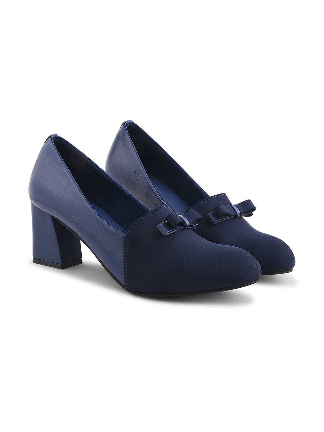 Jm Looks Elegant Block Heel Pumps for Women & Girls - Image 17