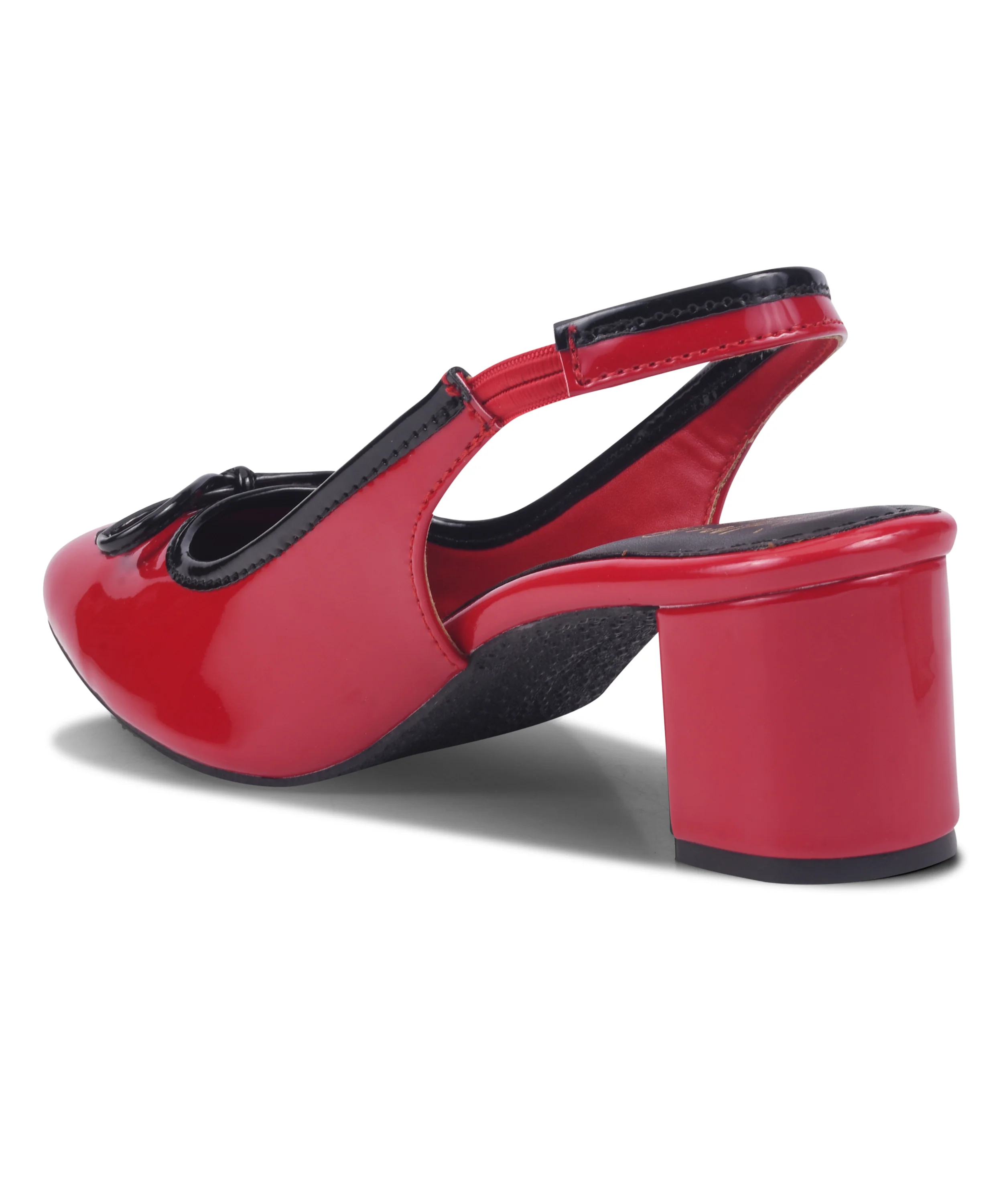 Blush Pink Slingback Block Heels - Image 10