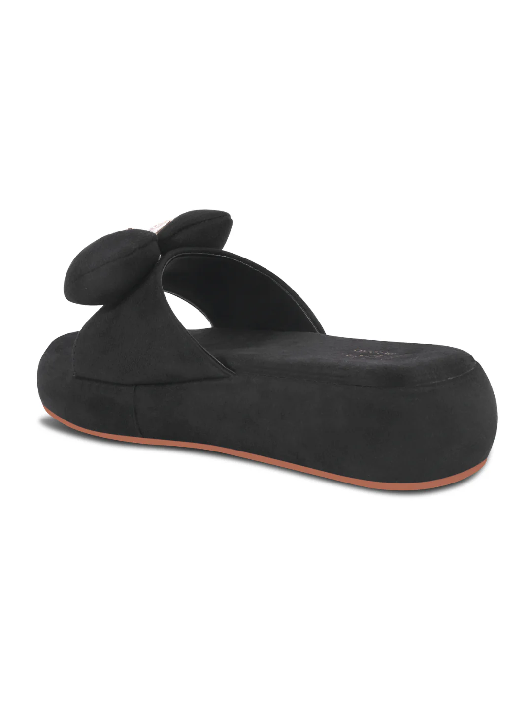 Bow Accent Plush Slides - Image 13