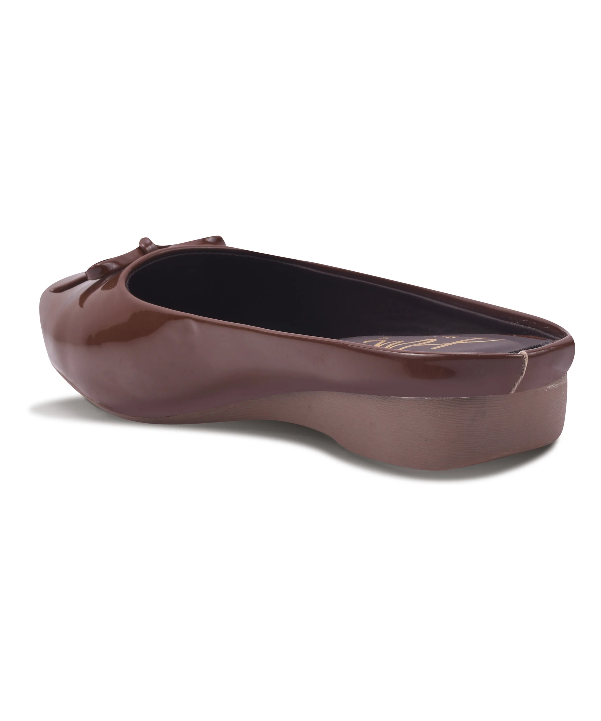 Bow Detail Slip-On Wedge Mules - Image 12