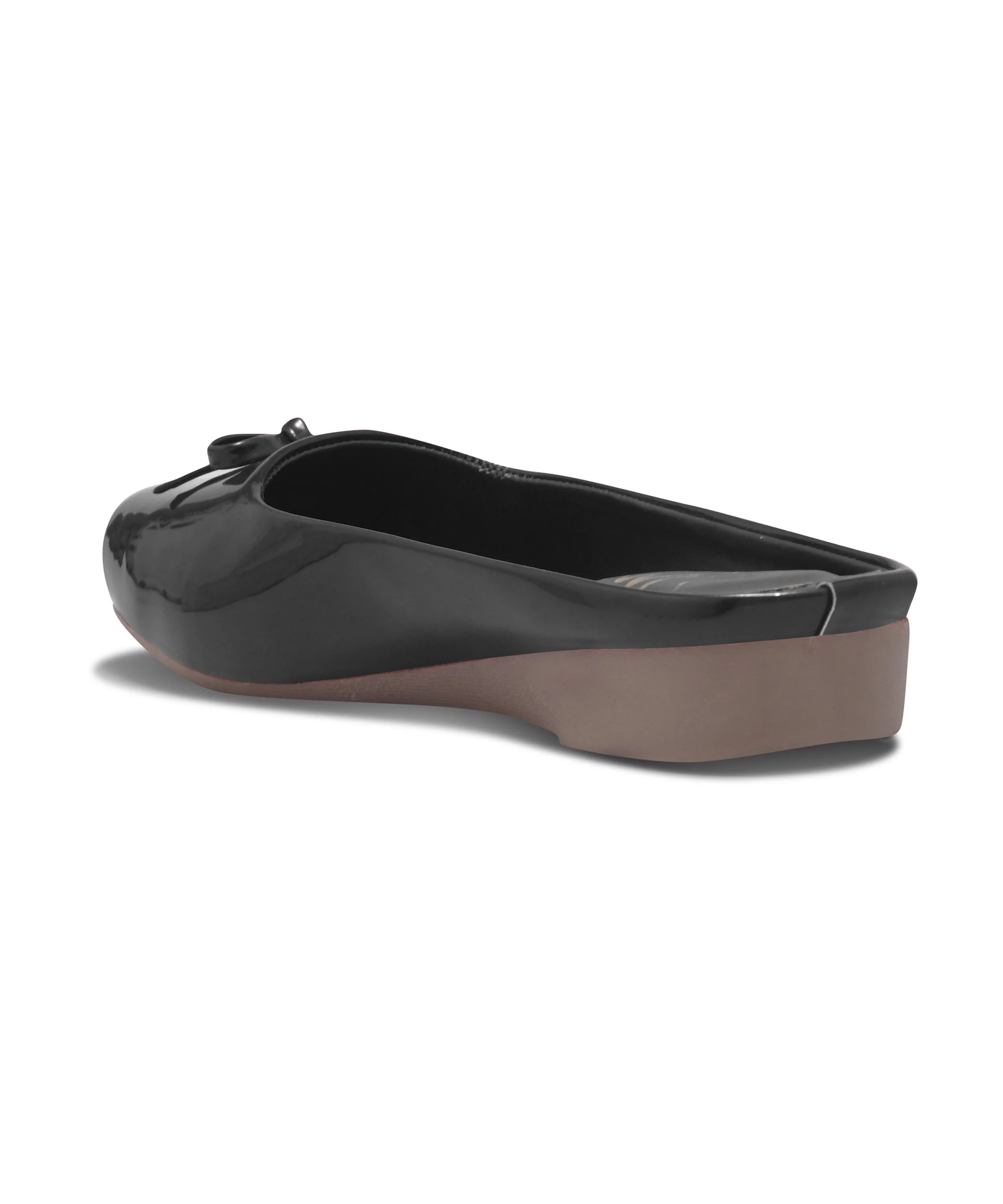 Bow Detail Slip-On Wedge Mules - Image 6