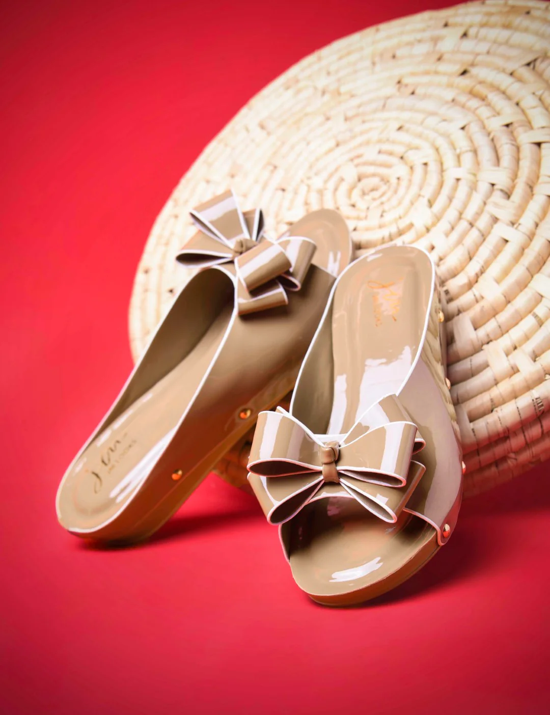 Bow Detail Slip-On Wedge Sandals - Image 16
