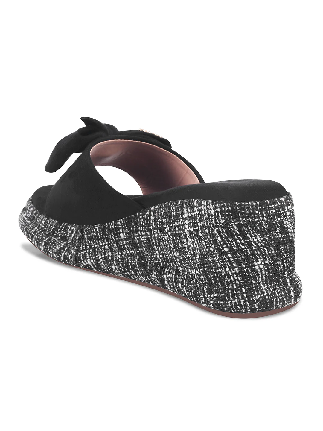 Bowknot Platform Wedge Sandals - Image 7