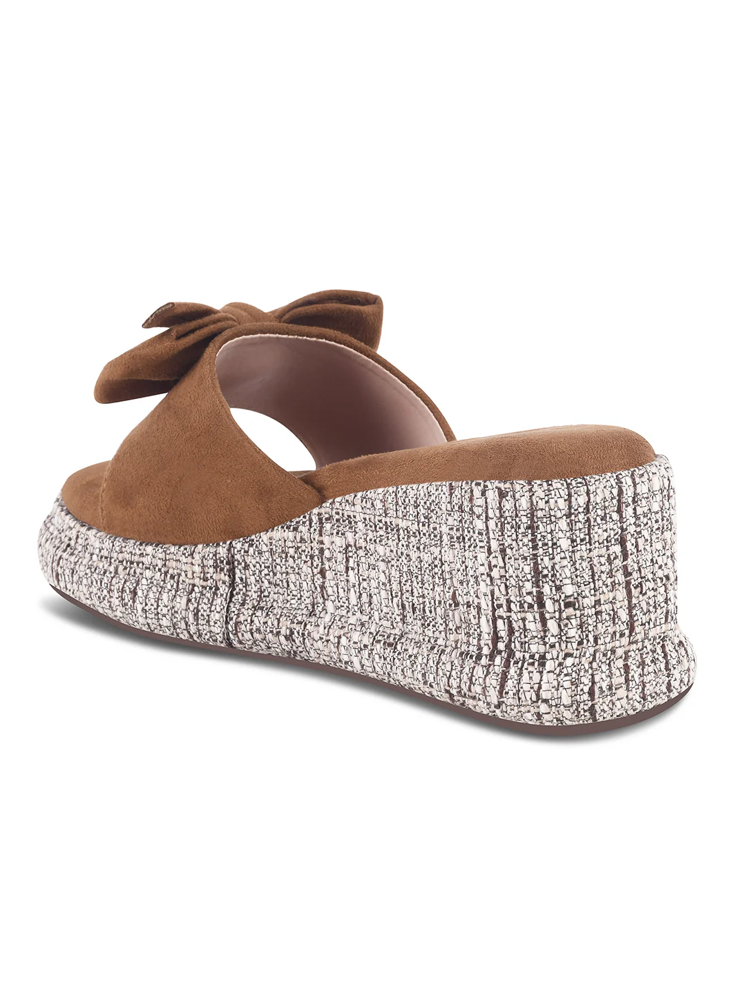 Bowknot Platform Wedge Sandals - Image 8