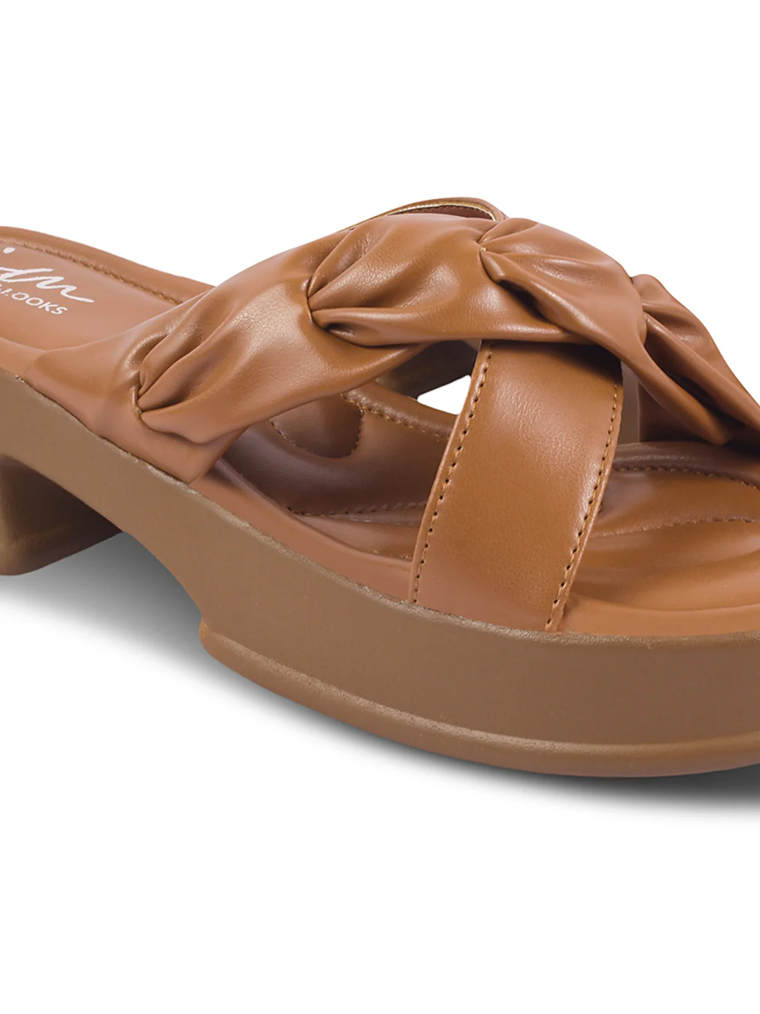 Jm Looks Chic Knotted Strap Platform Sandals for Women & Girls - Image 18