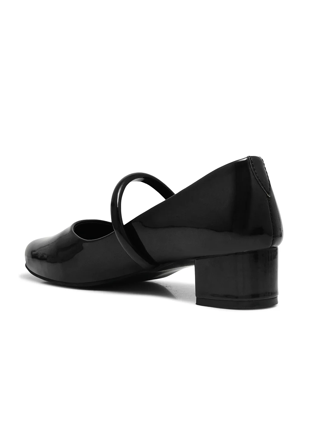 Buckle Strap Block Heel Mary Jane Pumps - Image 14