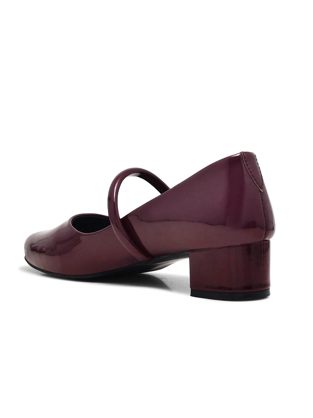 Buckle Strap Block Heel Mary Jane Pumps - Image 16