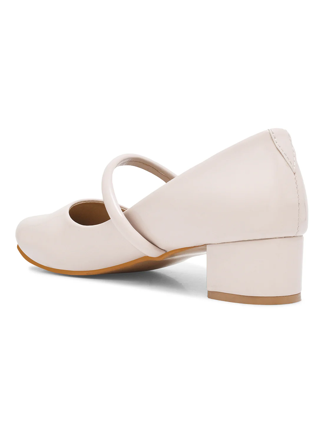 Buckle Strap Block Heel Mary Jane Pumps - Image 18