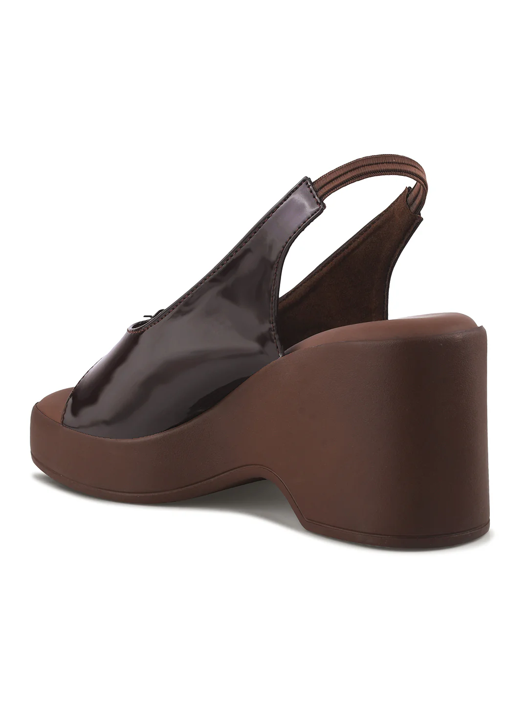 Buckle Strap Slingback Wedge Sandals - Image 18