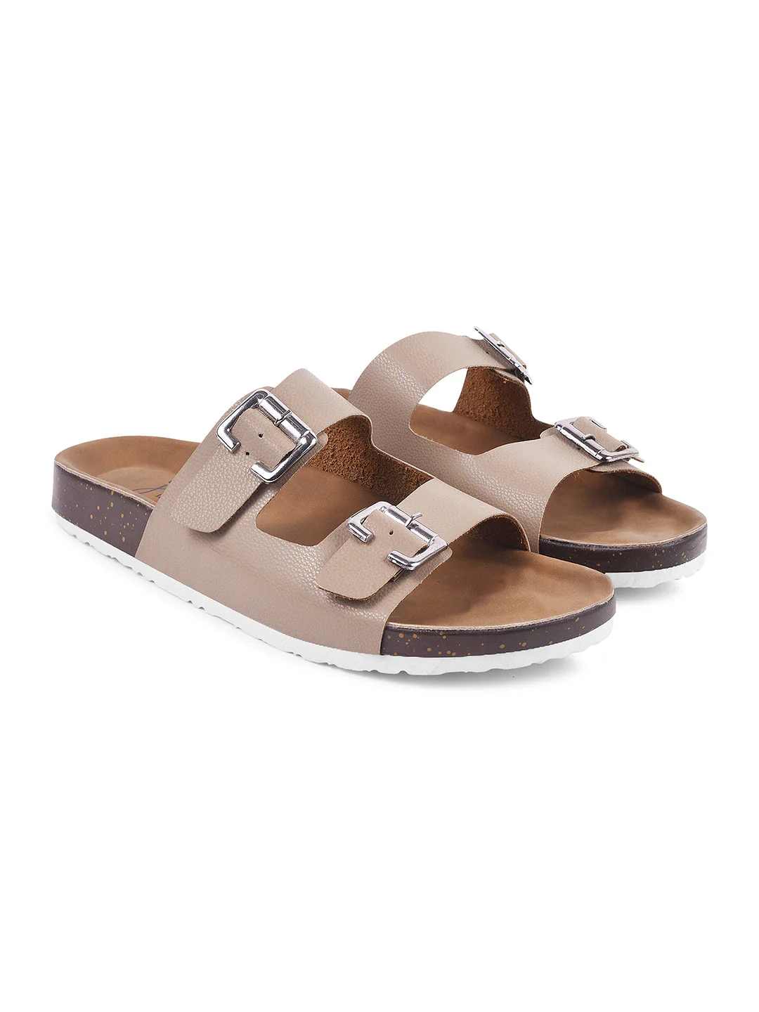 JM Looks Adjustable Buckle Footbed Slides - Image 17