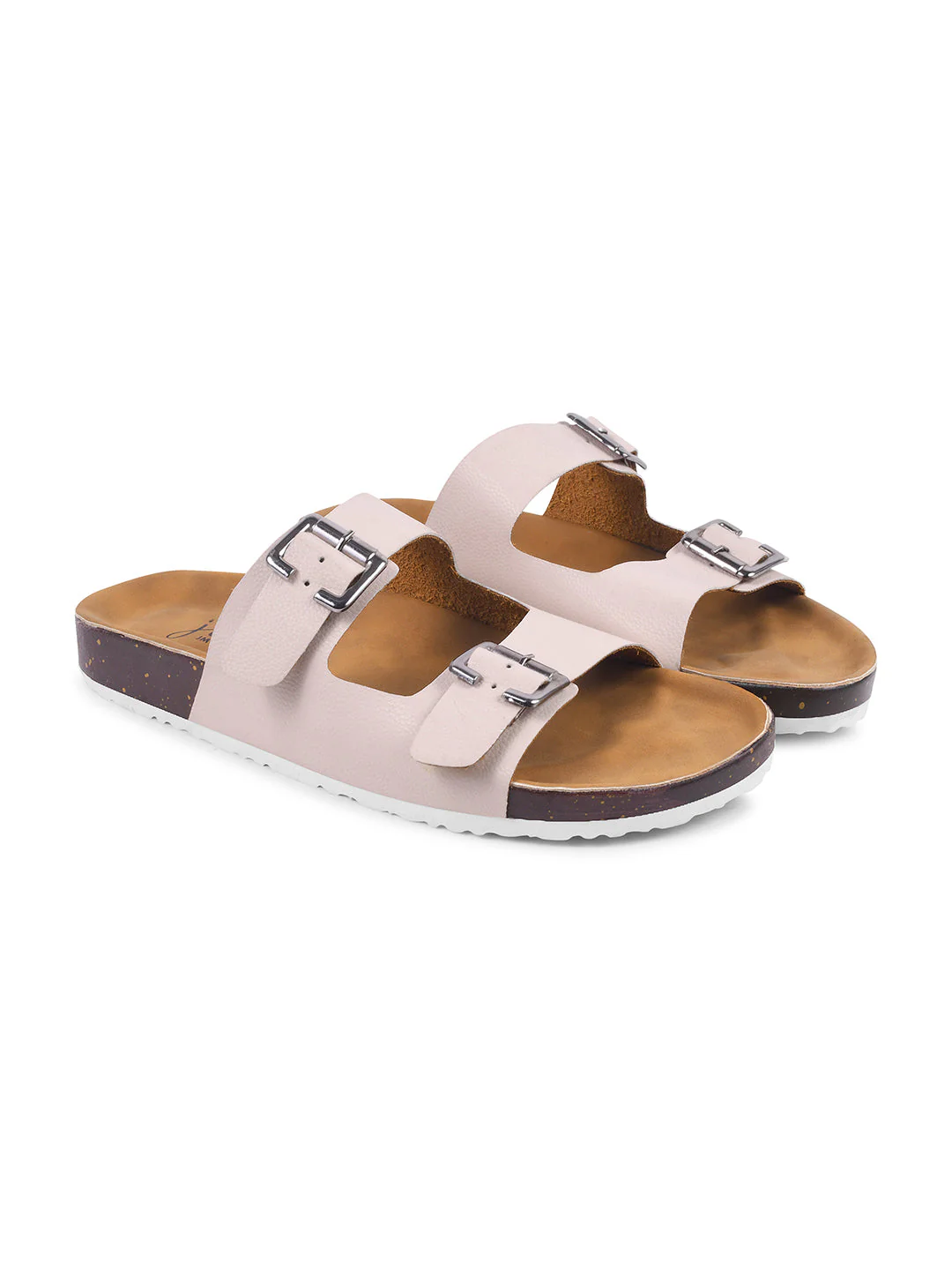 JM Looks Adjustable Buckle Slide Sandals - Image 7