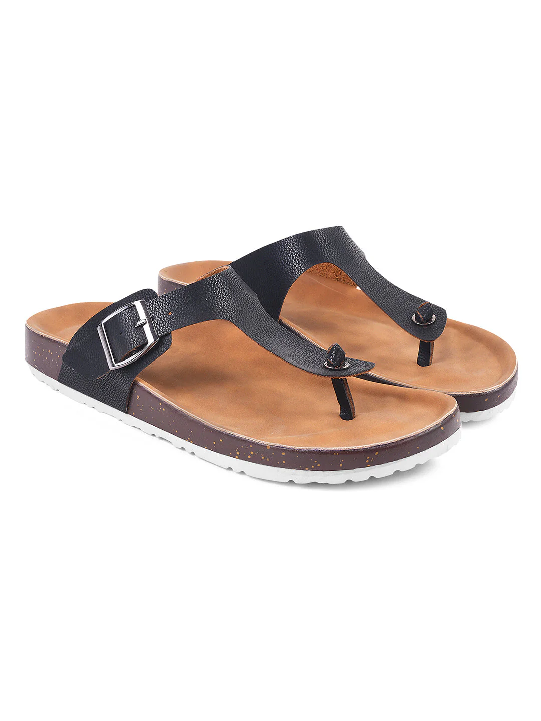 Jm Looks Buckled Thong Comfort Sandals - Image 5
