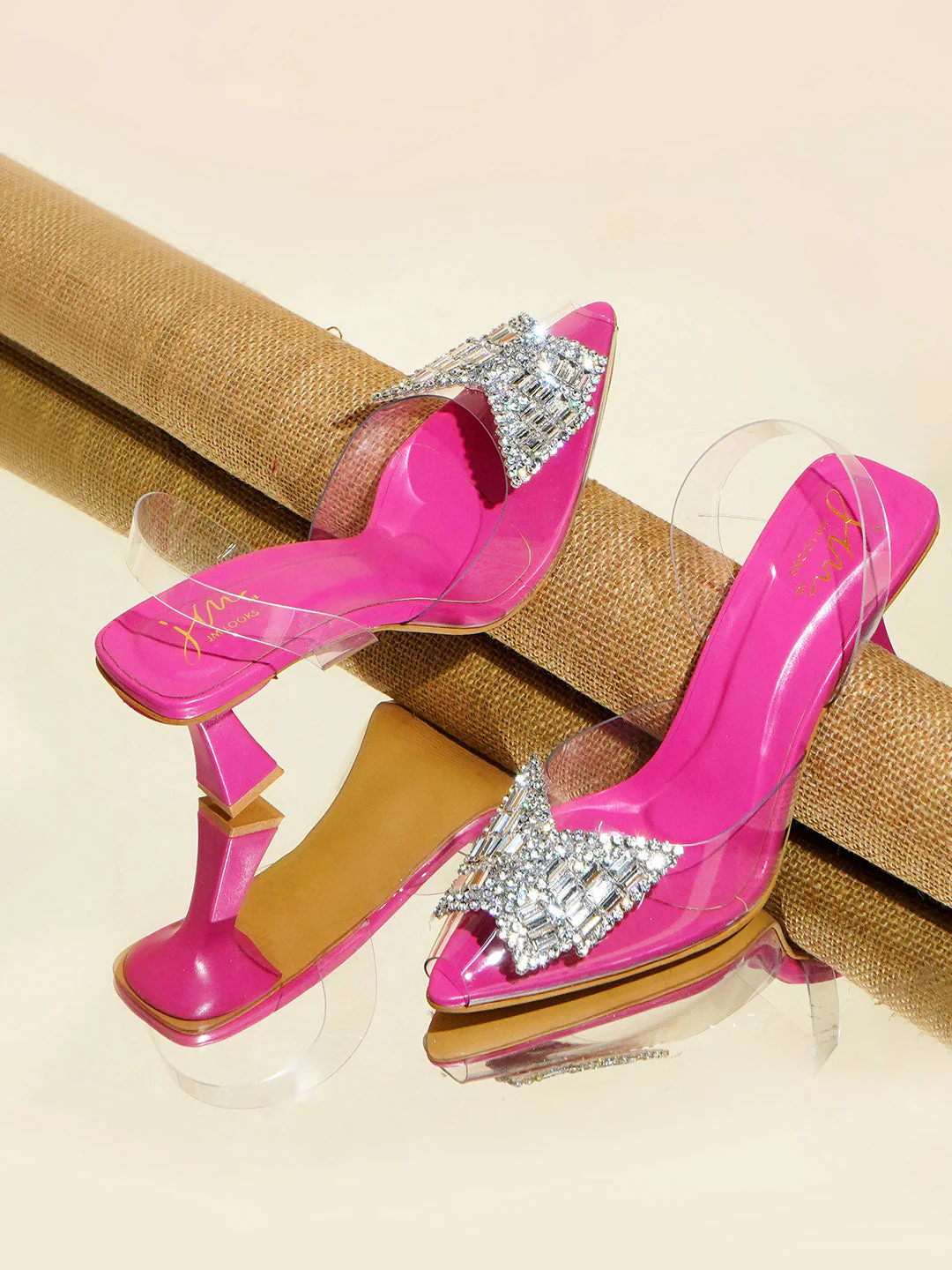 Butterfly Brooch Transparent Vinyl Heels - Image 6
