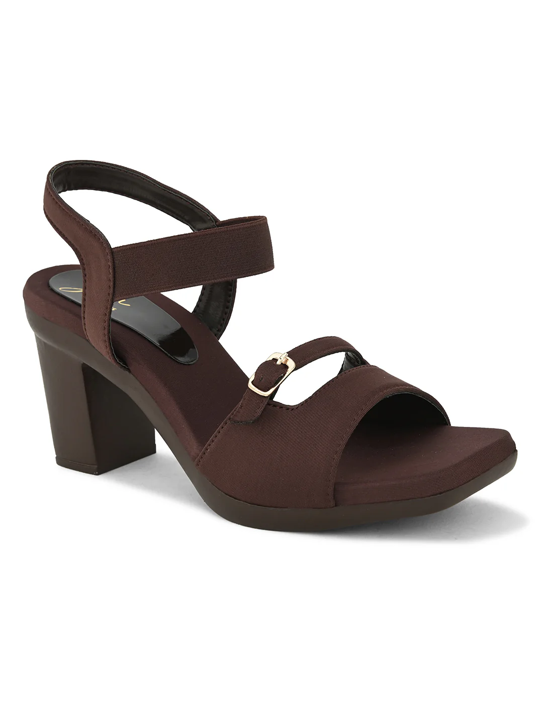 Casual Block Heel With Ankle Strap - Image 11
