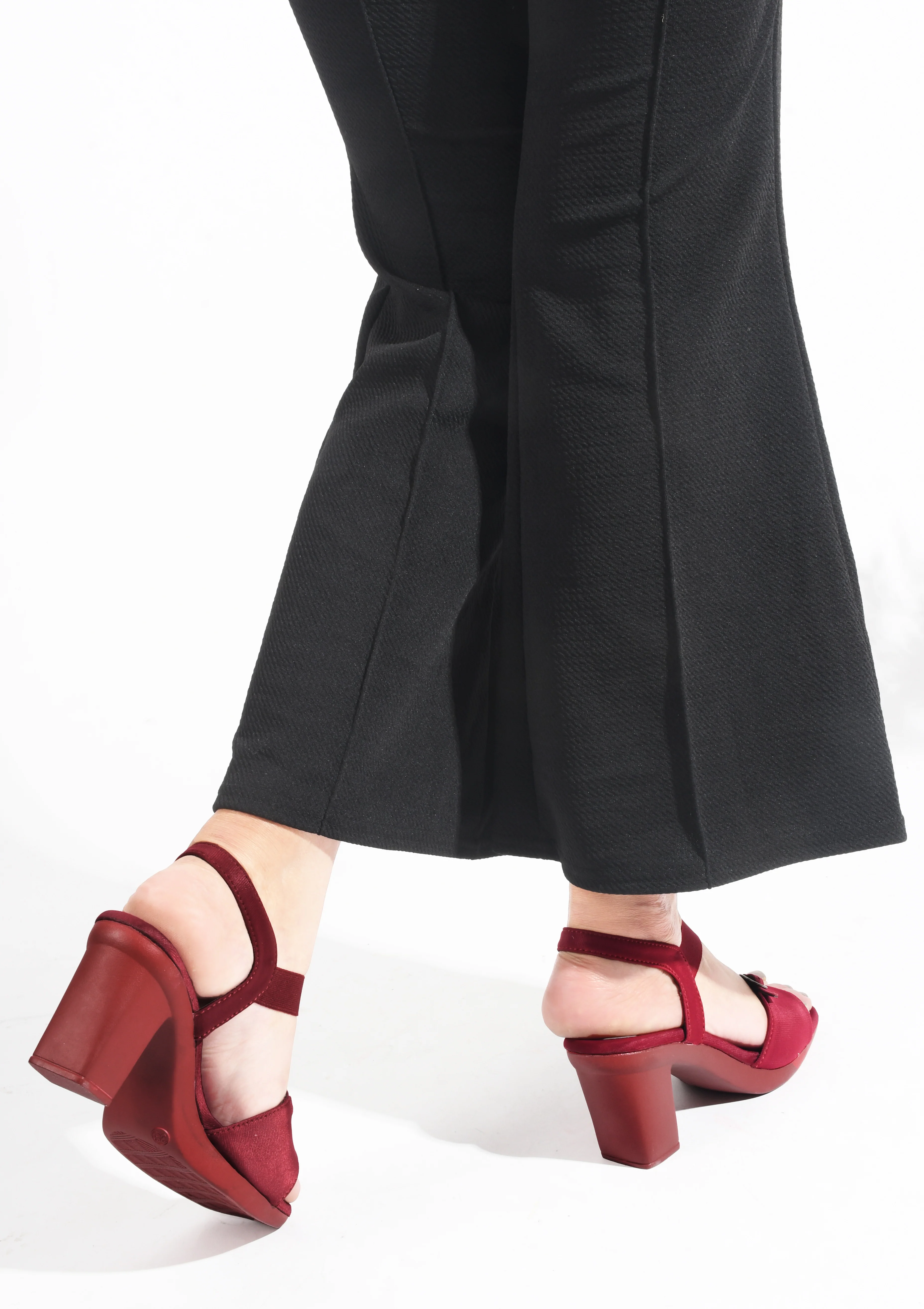 Casual Block Heel With Ankle Strap - Image 16