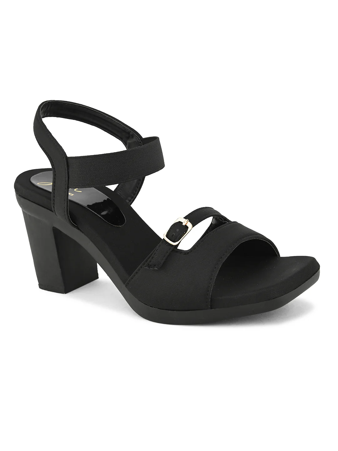 Casual Block Heel With Ankle Strap - Image 5