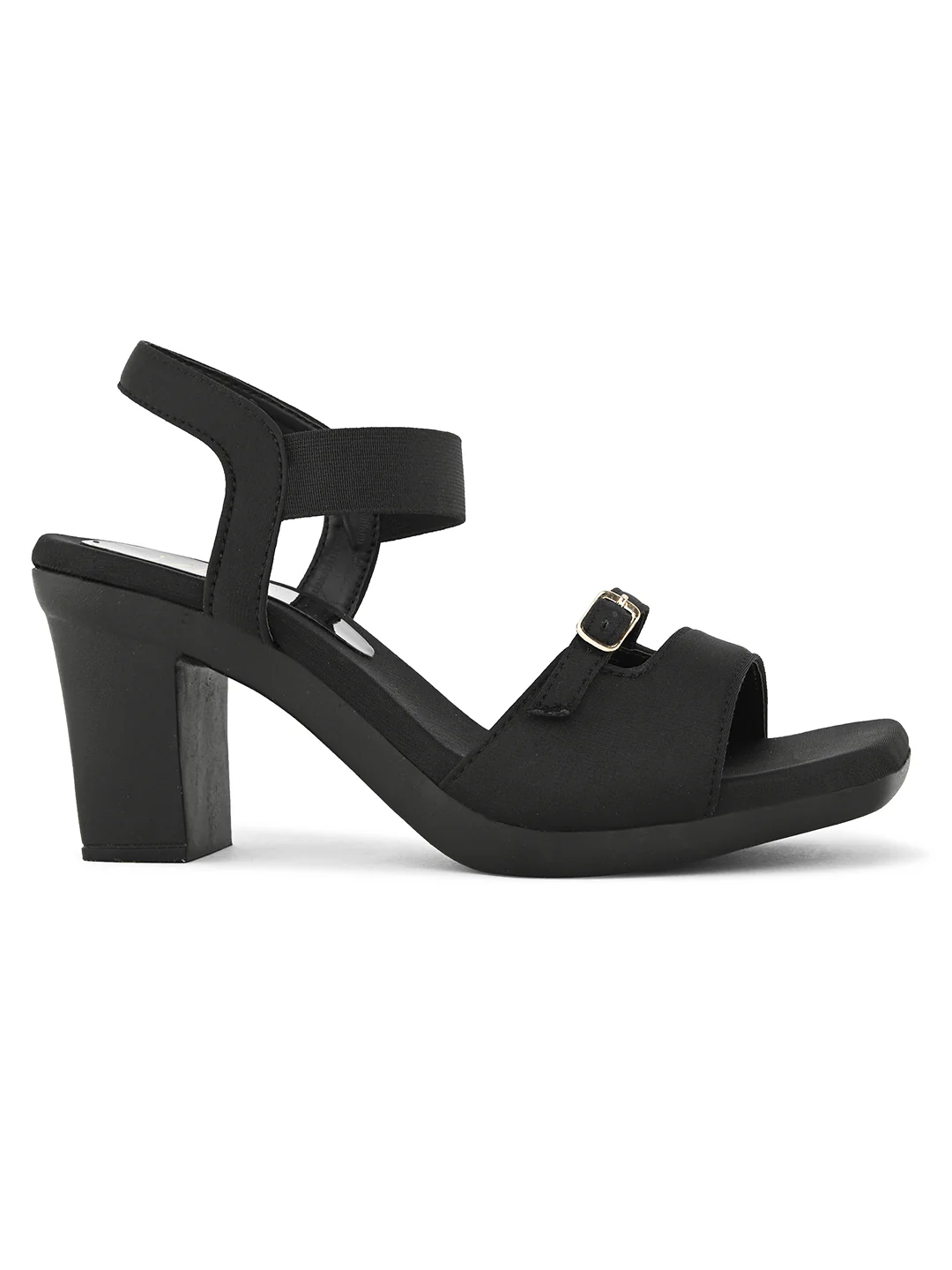 Casual Block Heel With Ankle Strap - Image 6