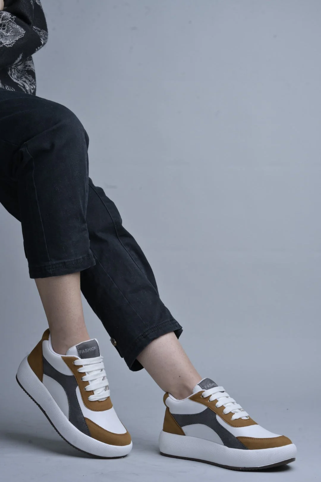 Jm Looks Modern Panel Platform Sneakers - Image 8