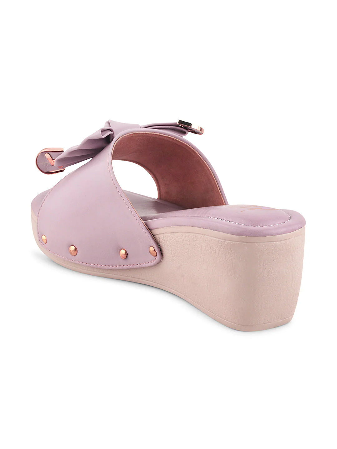 JM Looks Women's Bow Detail Platform Wedges - Image 17