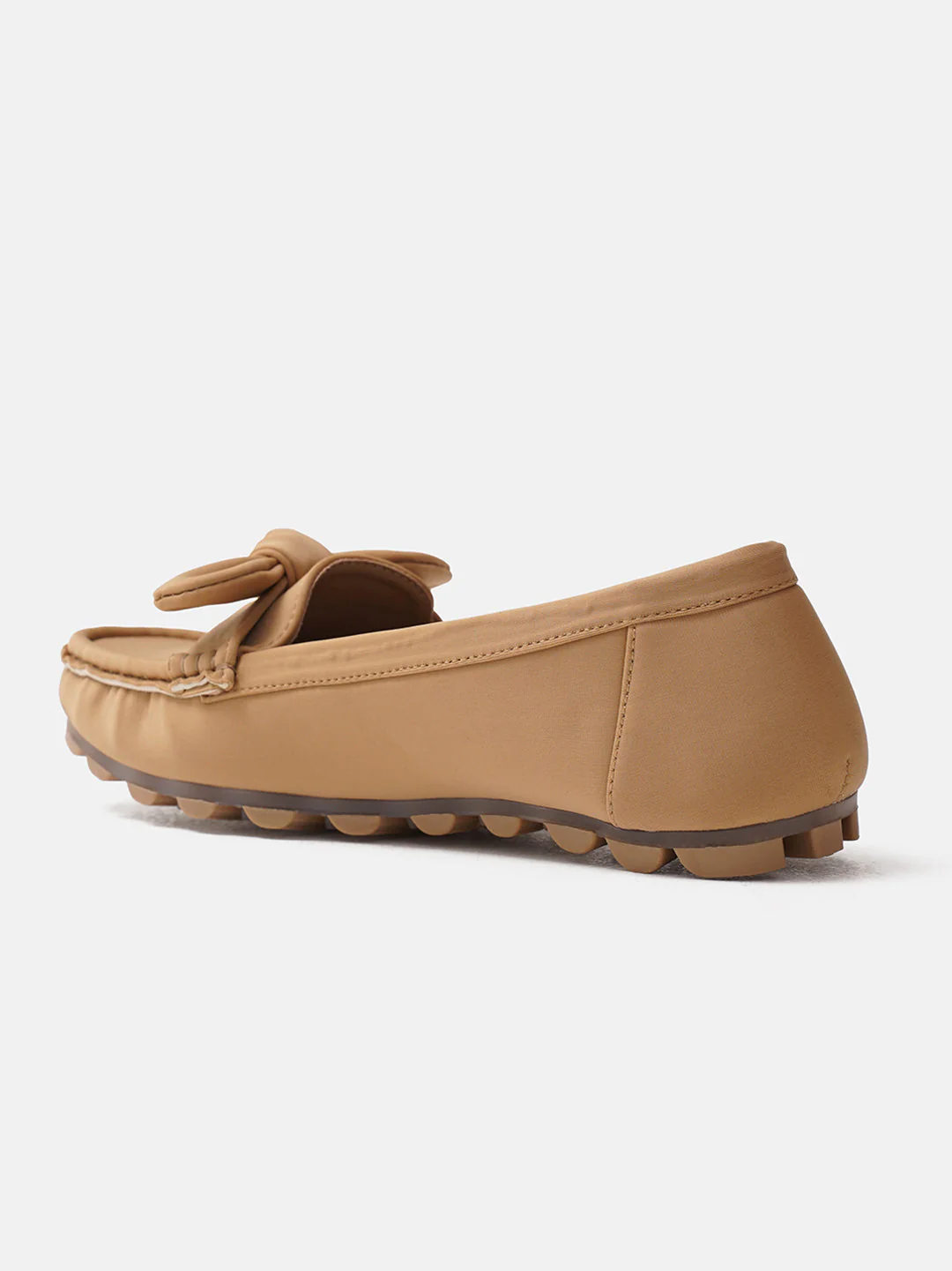 JM Looks Bow Detail Comfort Loafers - Image 7