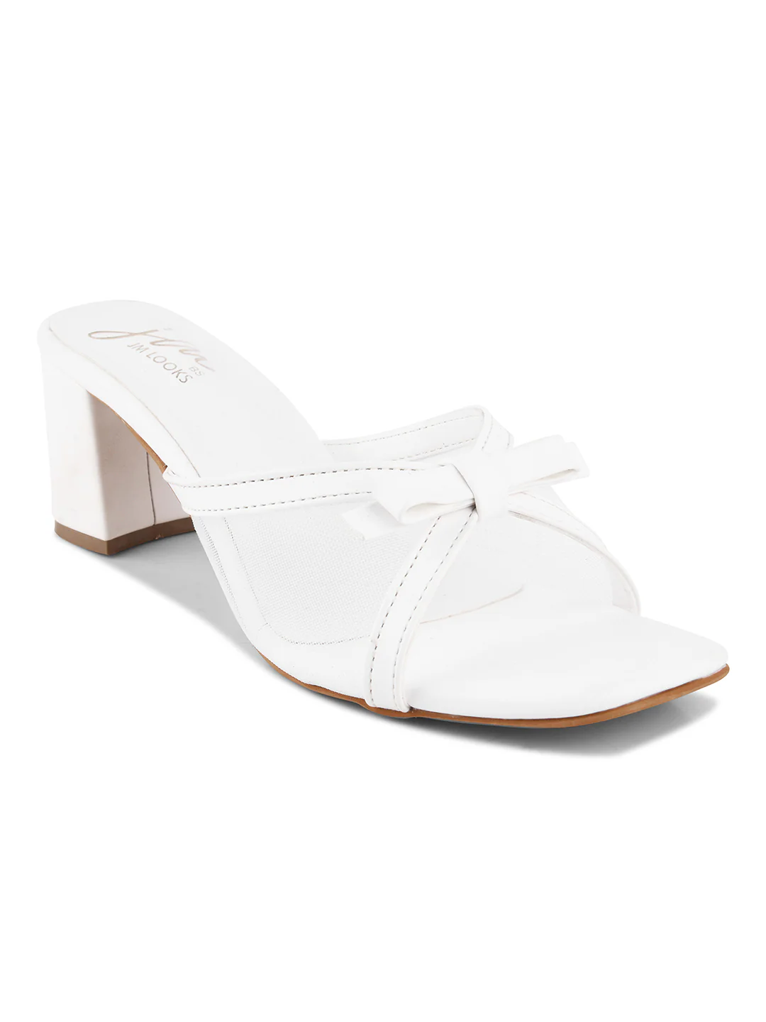 Chic Mesh Strap Bow Slide Sandals - Image 18