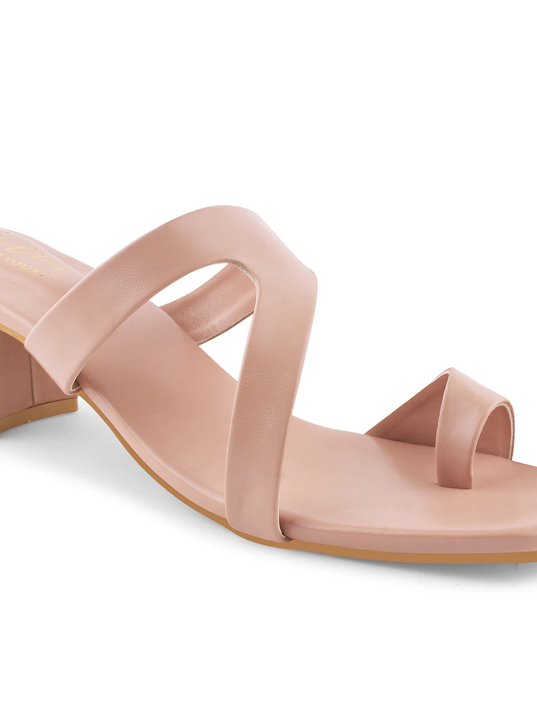 Jm Looks Women's Dual Strap Block Heel Mules - Image 13
