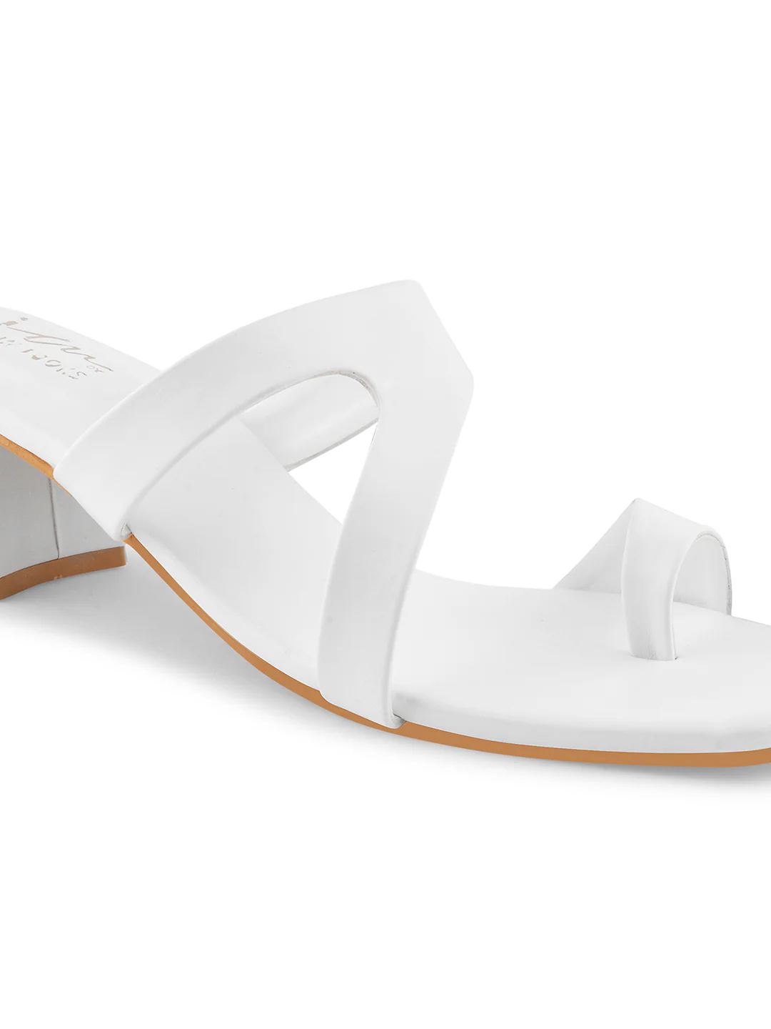 Jm Looks Women's Dual Strap Block Heel Mules - Image 18