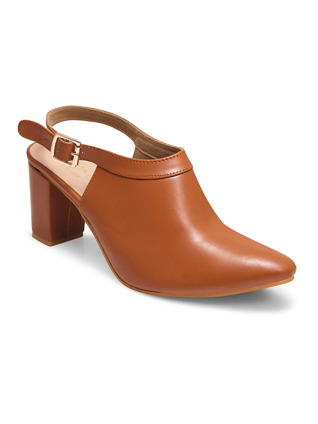 Chunky Heeled Sandal with Ankle Strap - Image 17