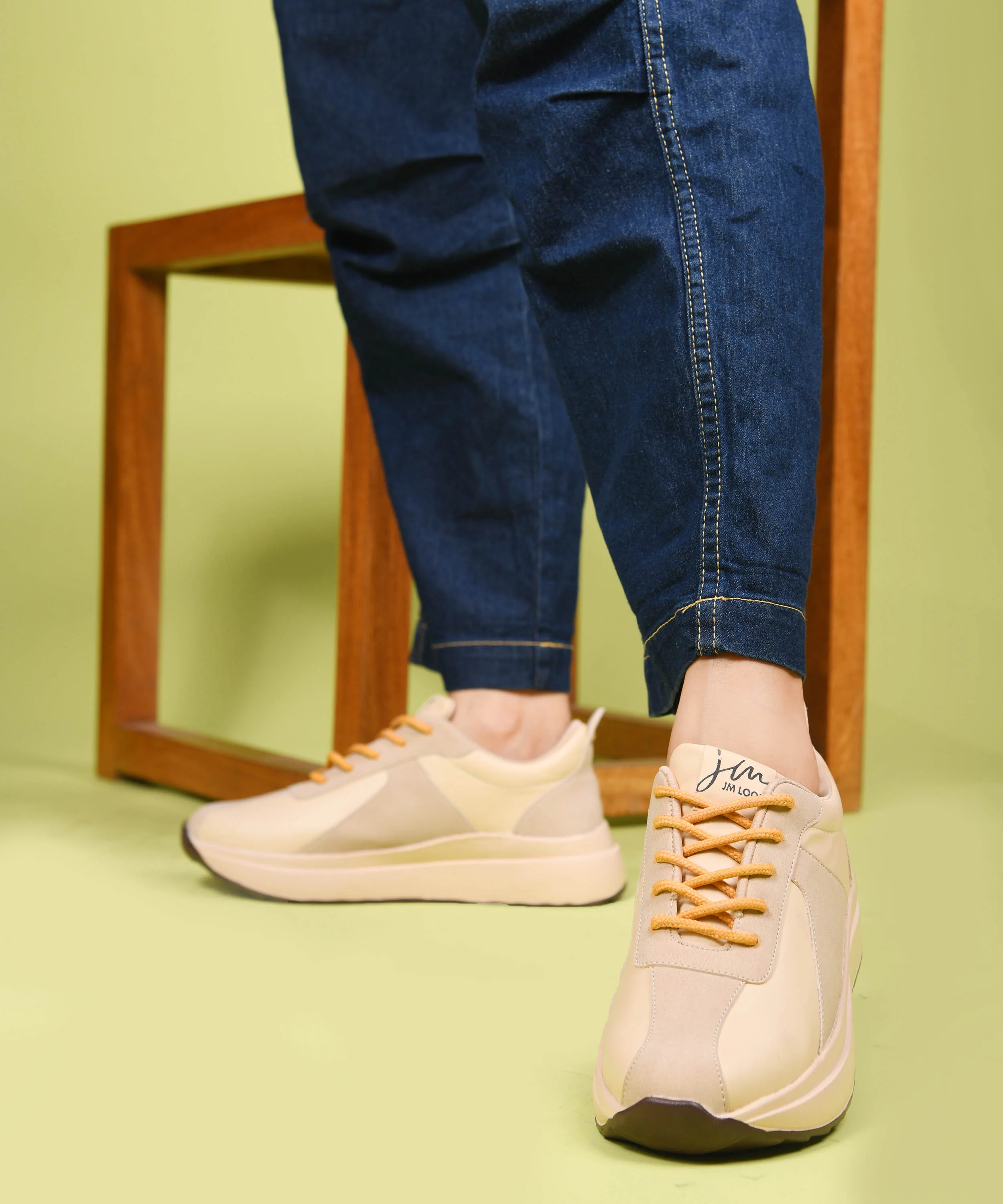 Chunky Lace-Up Sneakers with Cushioned Sole - Image 11