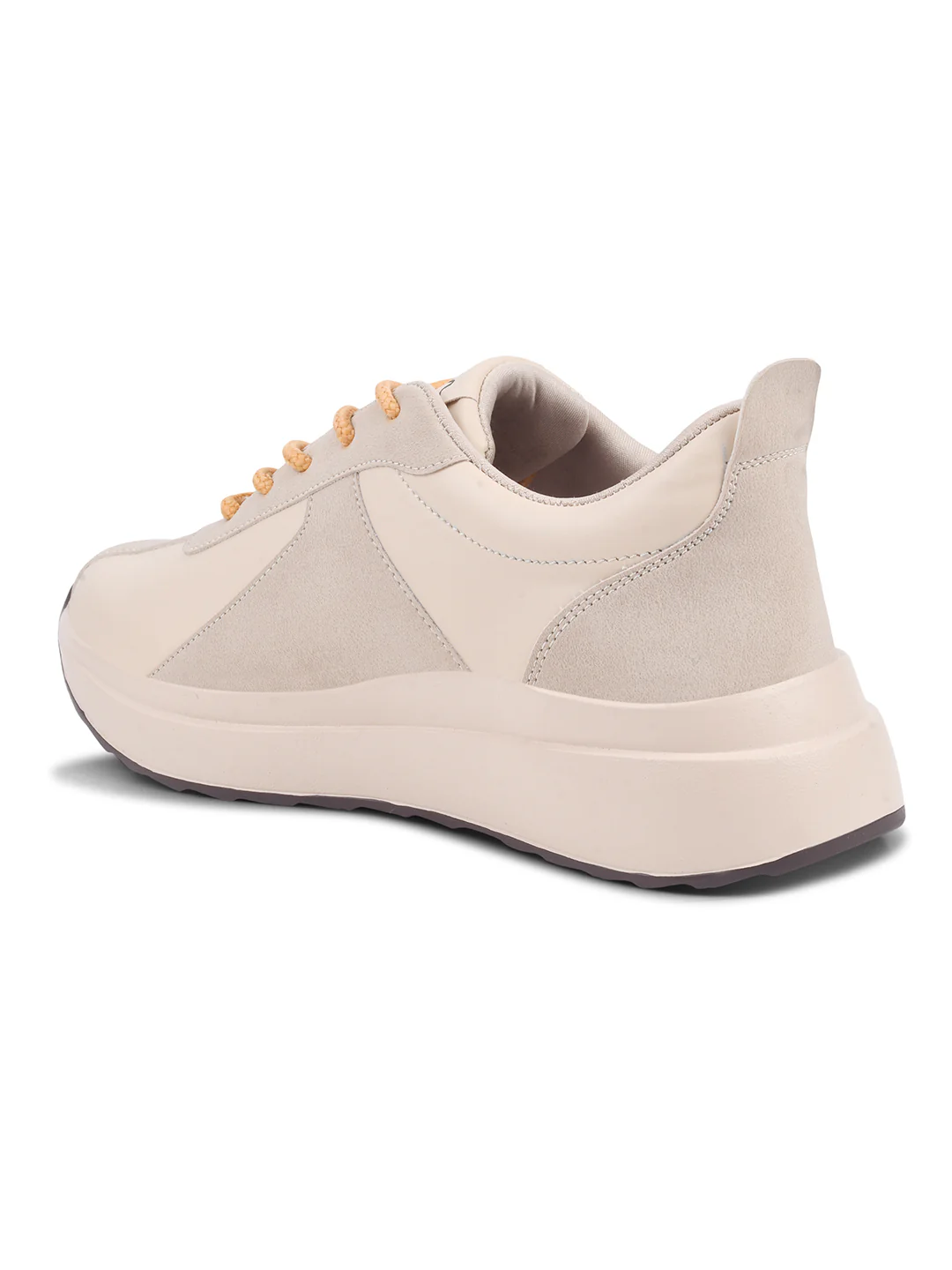 Chunky Lace-Up Sneakers with Cushioned Sole - Image 12