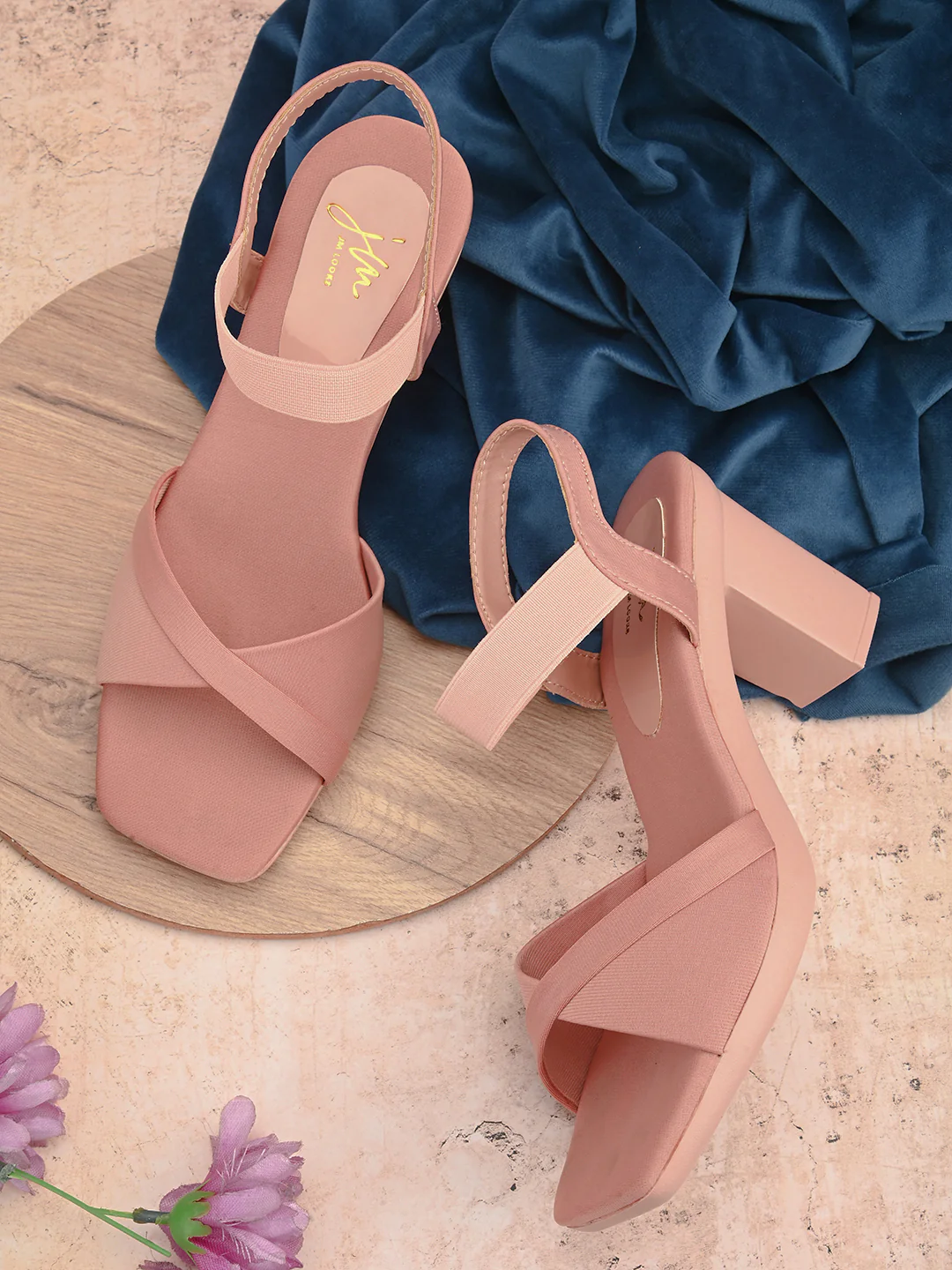 Chunky Sandals with Ankle Strap - Image 14