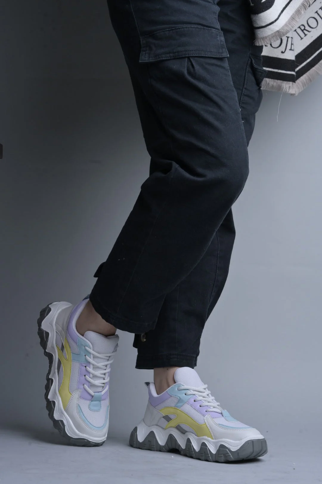 Jm Looks Sporty Chunky Sole Sneakers for Women & Girls - Image 11