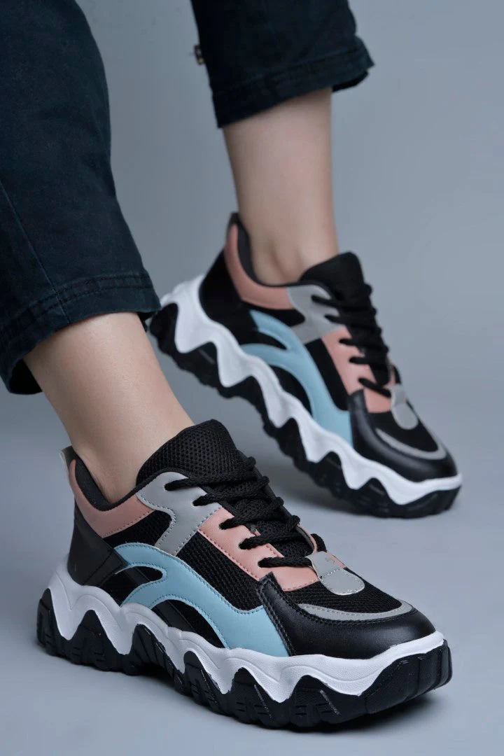 Jm Looks Sporty Chunky Sole Sneakers for Women & Girls - Image 3