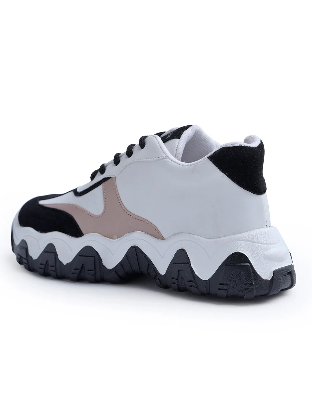 Jm Looks Stylish Wavy Sole Sneakers for Women & Girls - Image 15