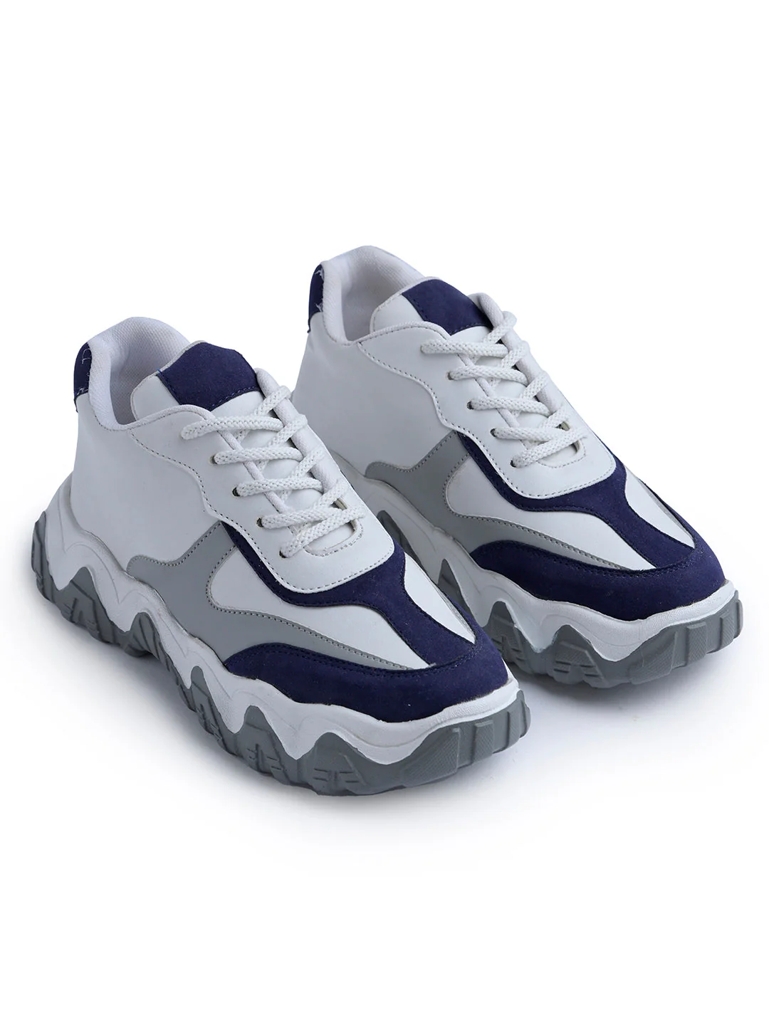 Jm Looks Stylish Wavy Sole Sneakers for Women & Girls - Image 7