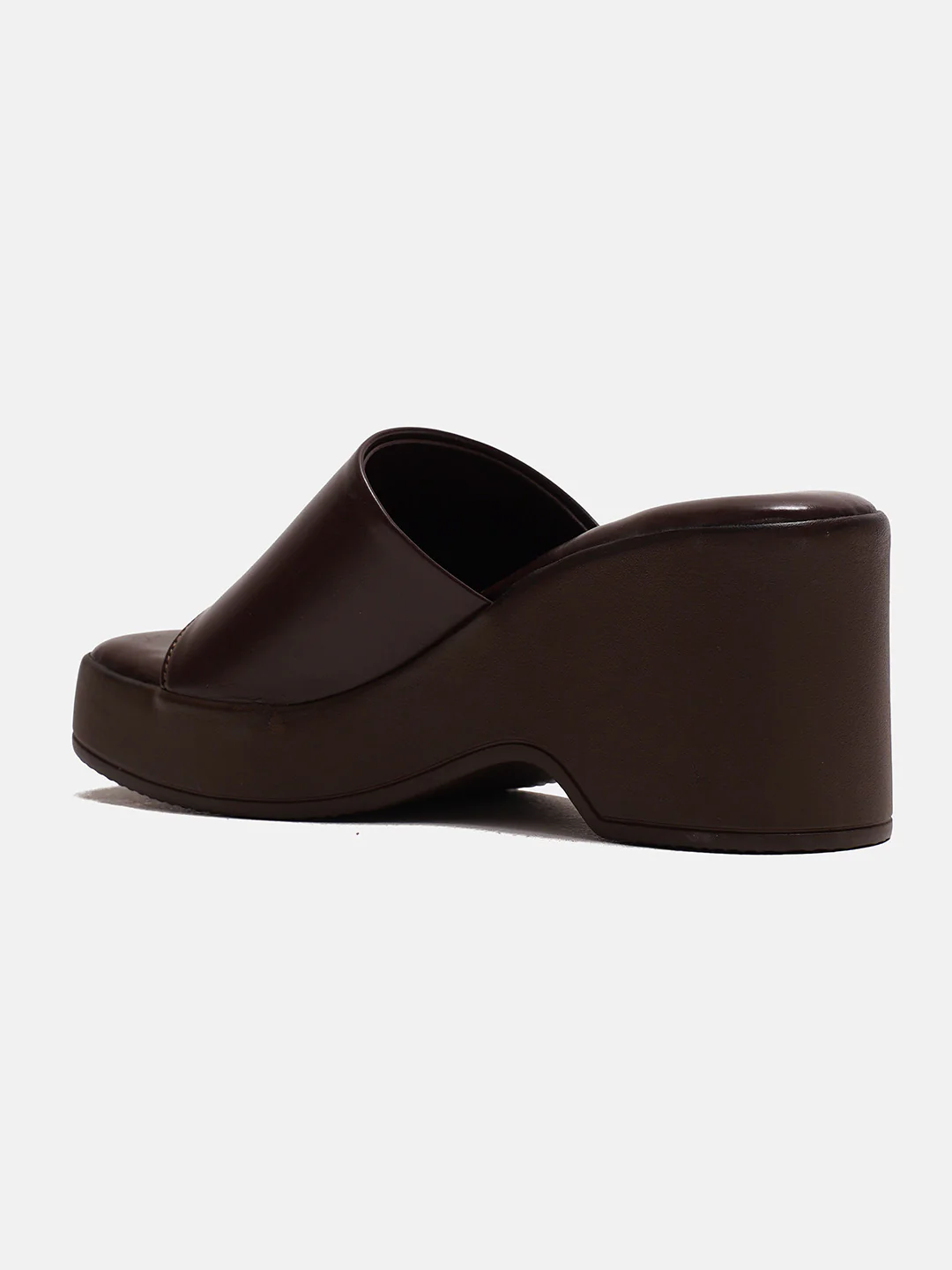 Chunky Sole Slip-On Platform Sandals - Image 20