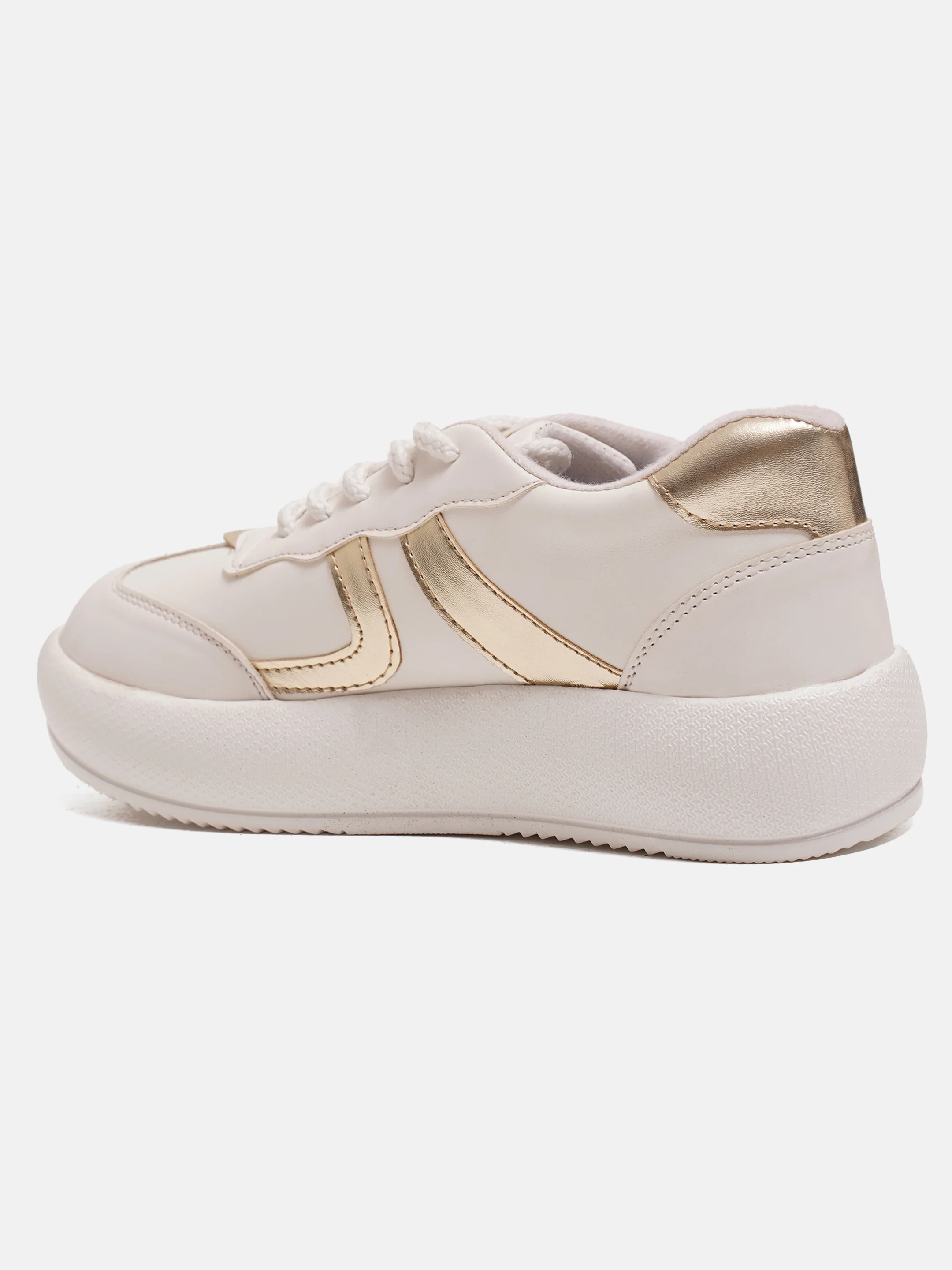 Jm Looks Casual Panel Detail Lace-Up Sneakers - Image 12