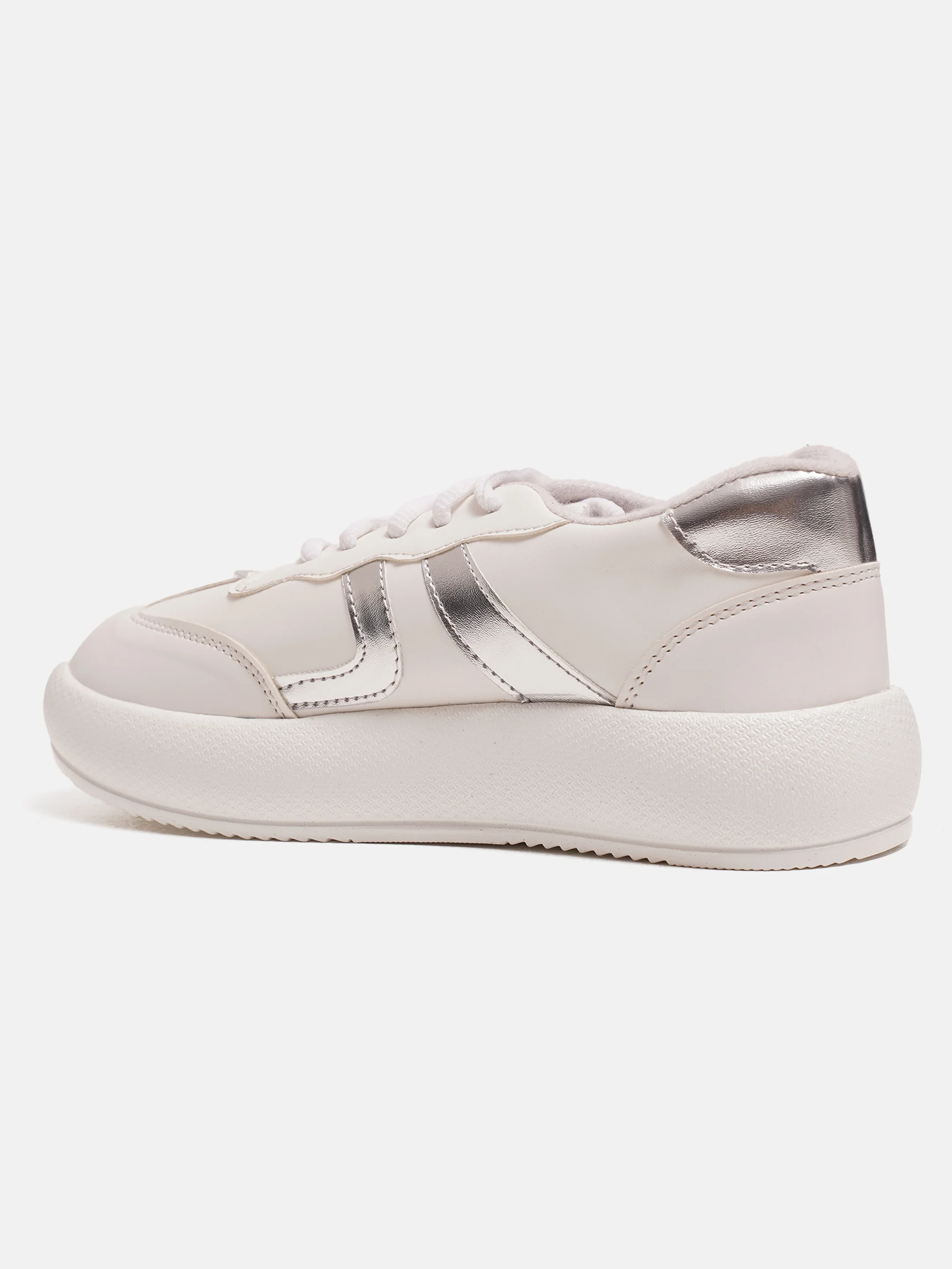 Jm Looks Casual Panel Detail Lace-Up Sneakers - Image 18