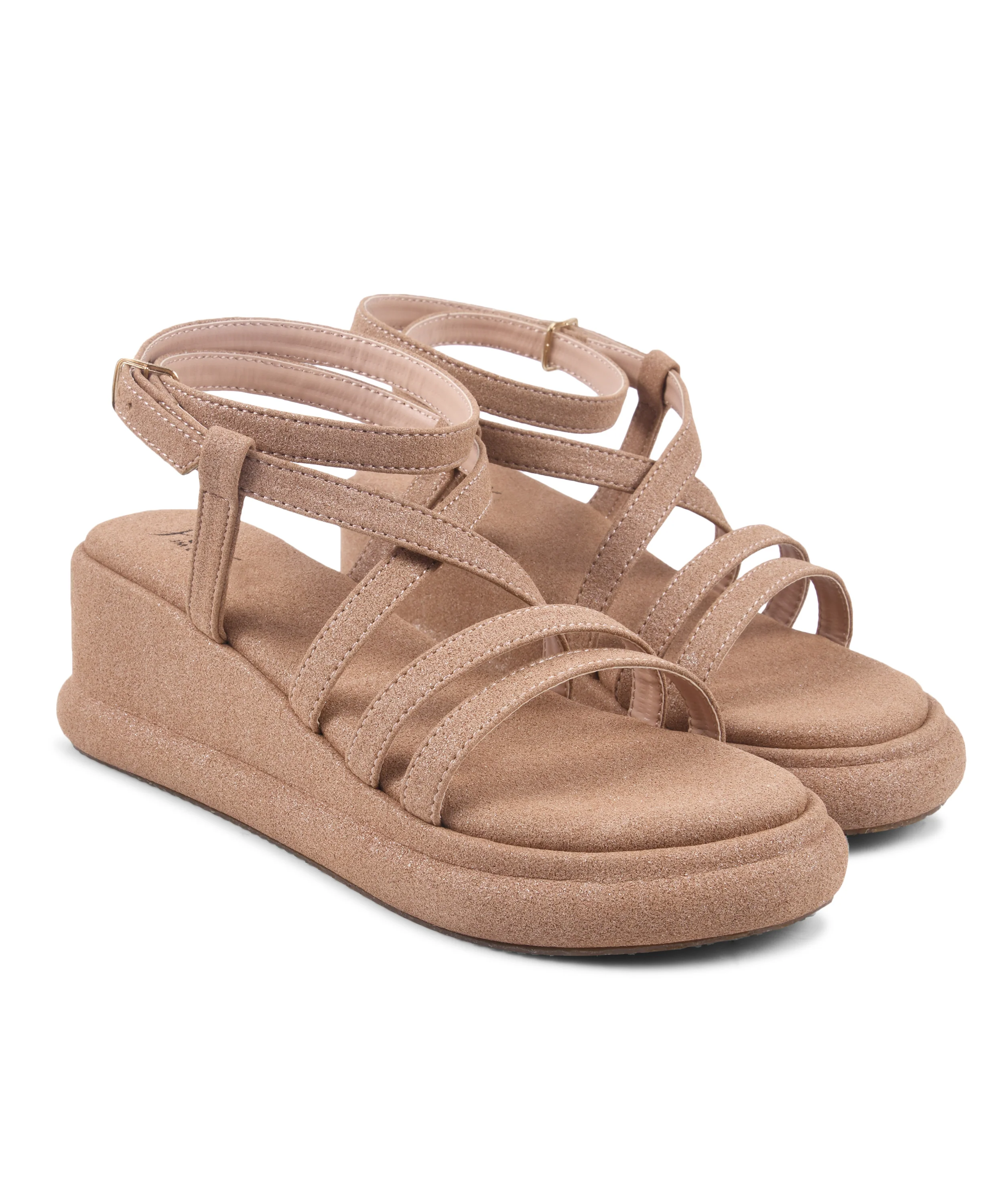 JM Looks Classic Comfort Platform Sandals - Image 12